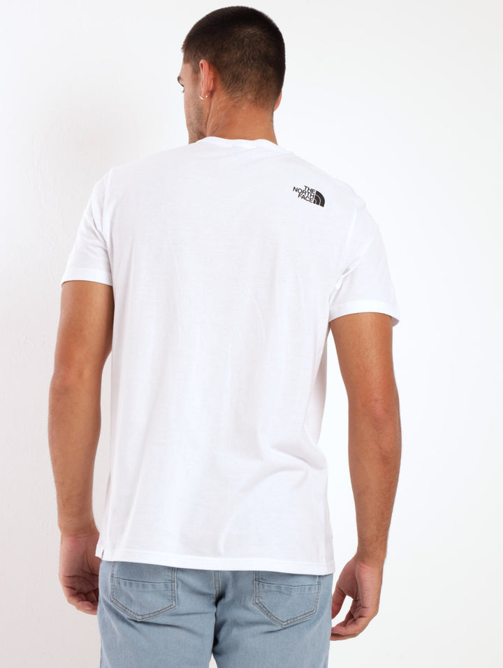 Men's Short Sleeve Easy T-Shirt - White