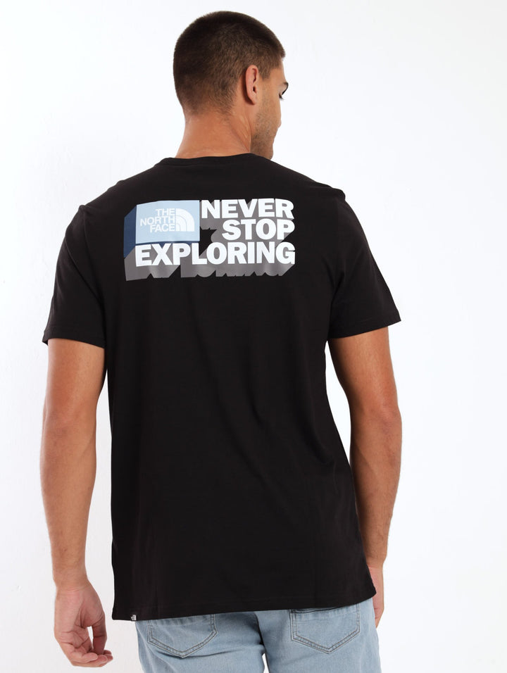 Men's Graphic T-Shirt - Black