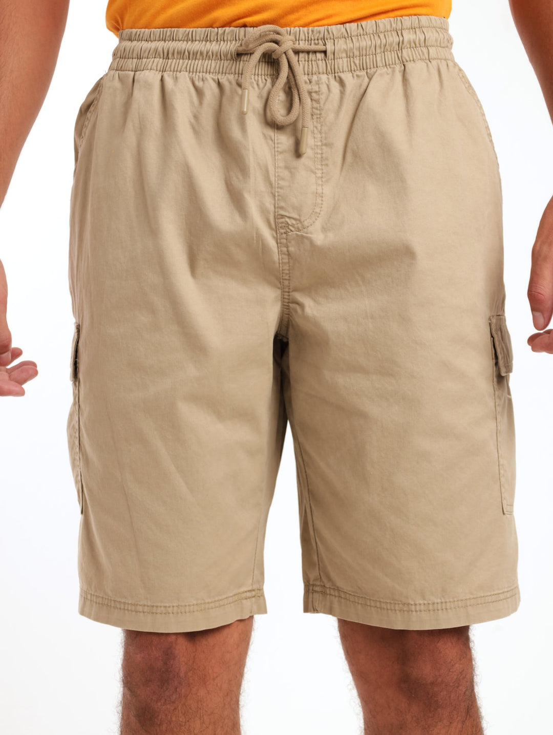 Men's Pull-On Cargo Short Camel