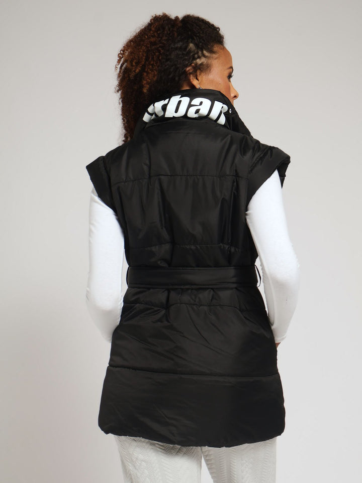 Gilet Puffer Jacket - Black