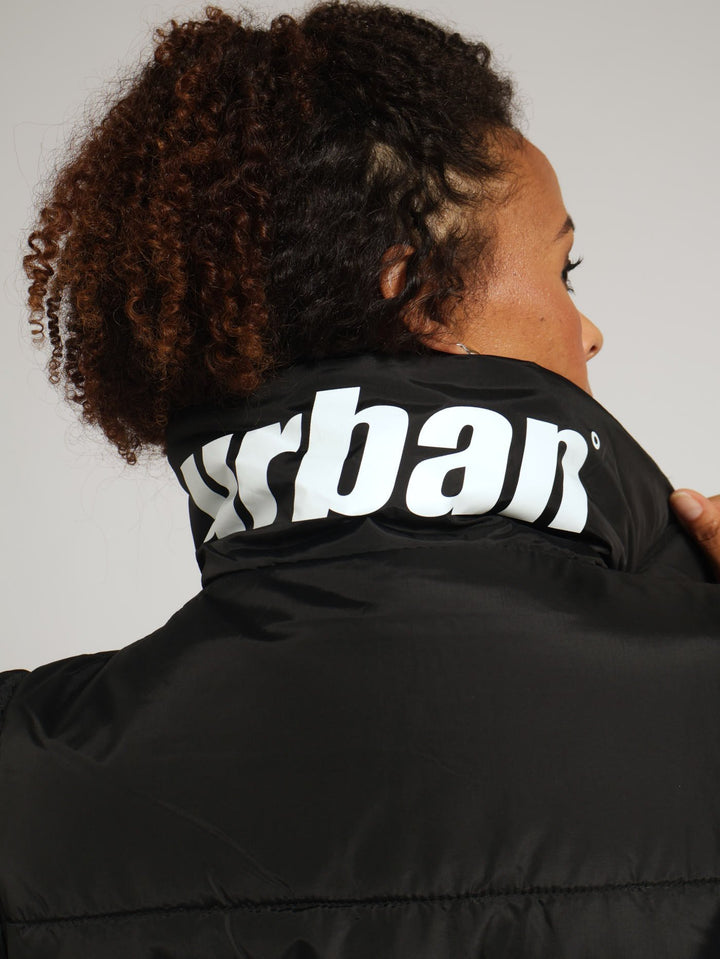 Gilet Puffer Jacket - Black