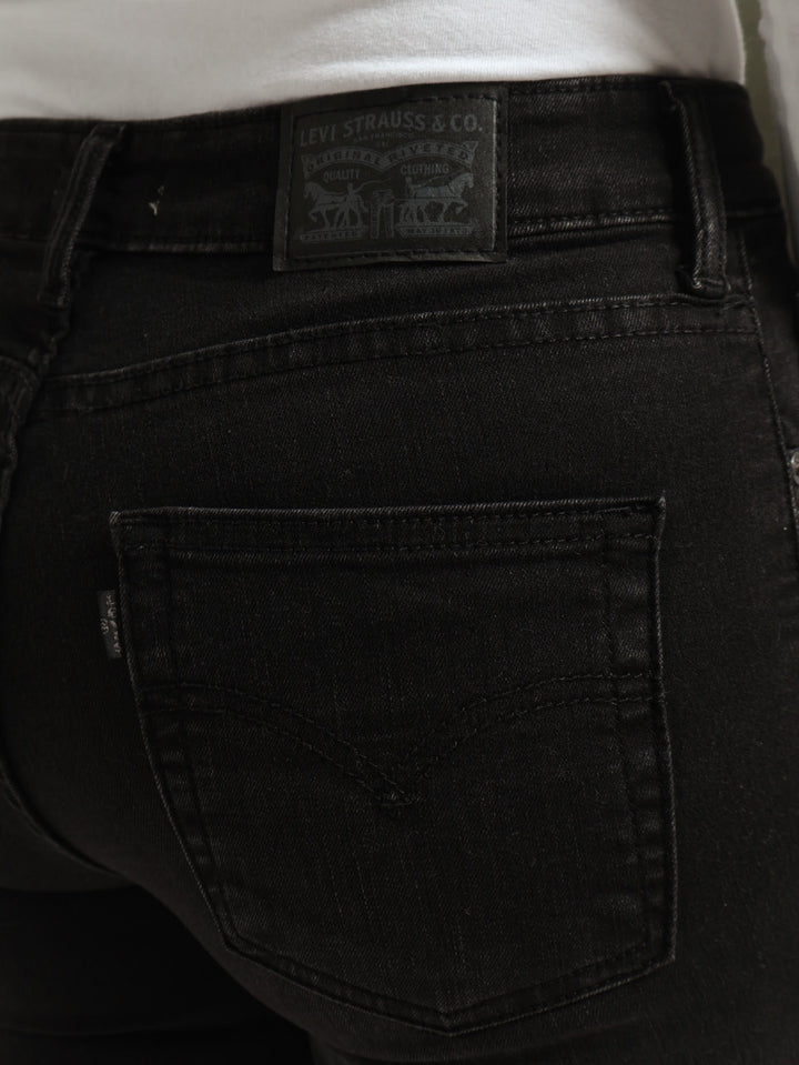 721 High Rise Skinny ZA Denim Jean - Black