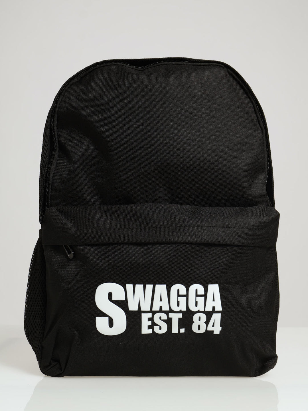 Pocket Print Backpack - Black