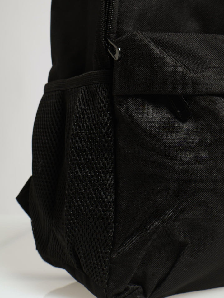 Pocket Print Backpack - Black