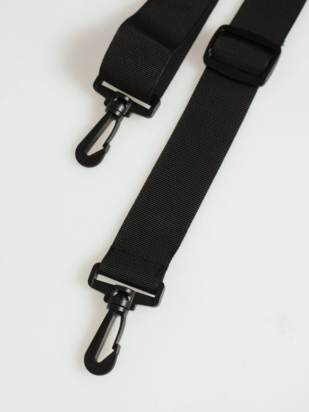 Mono Print Crossbody Bag - Black