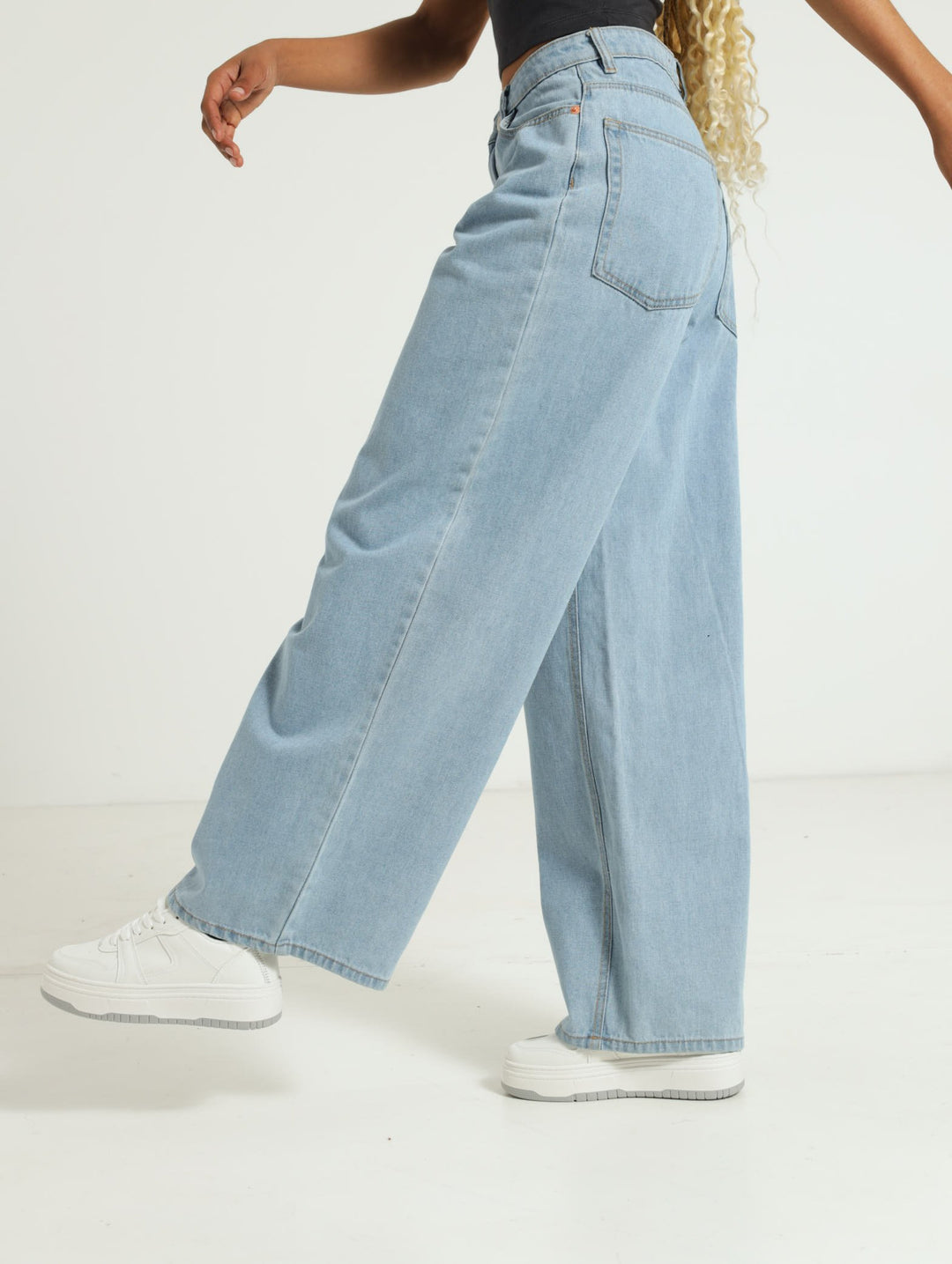 Super Baggy Jean - Light Wash