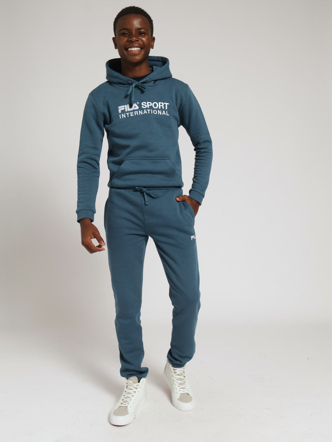 Boys Mario Sweatpants - Teal