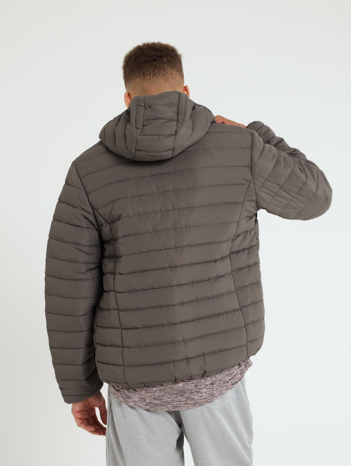Puffer Jacket - Charcoal