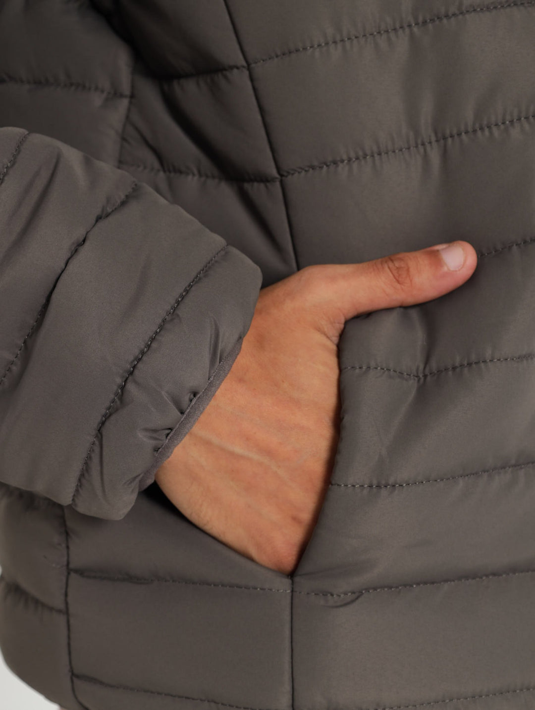 Puffer Jacket - Charcoal