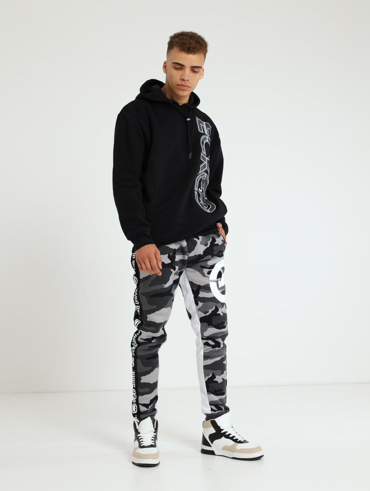 Camo Fleece Pants - Grey