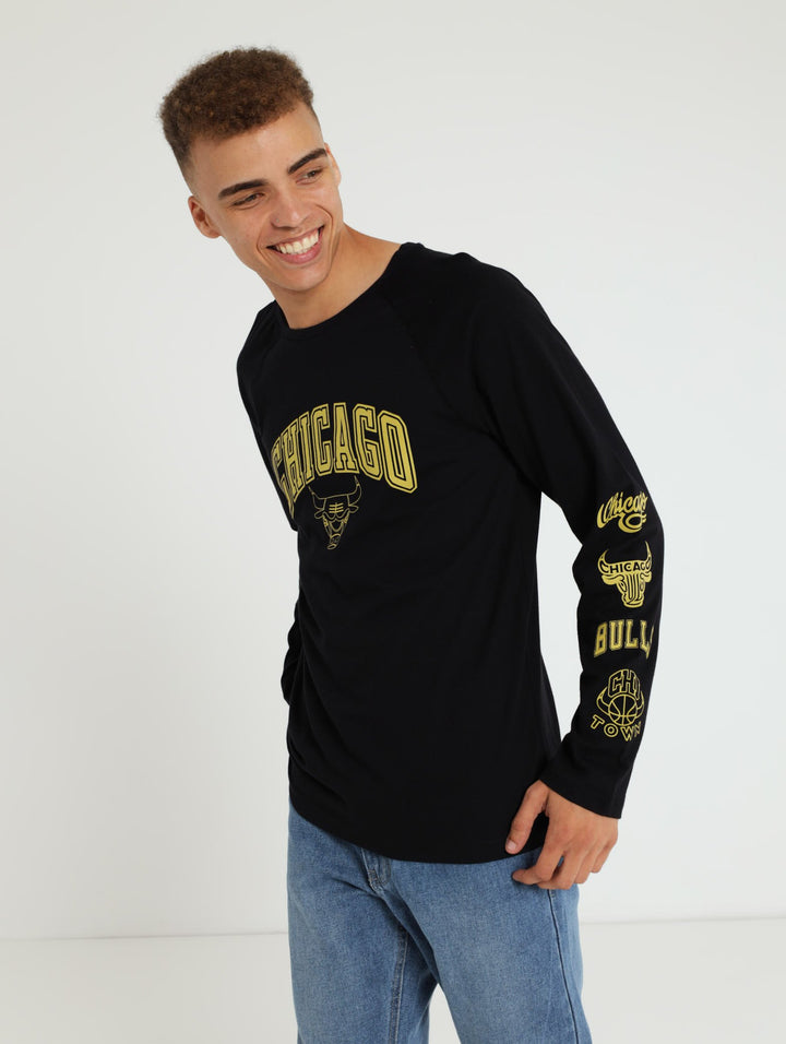 Chicago Bulls Tee - Black