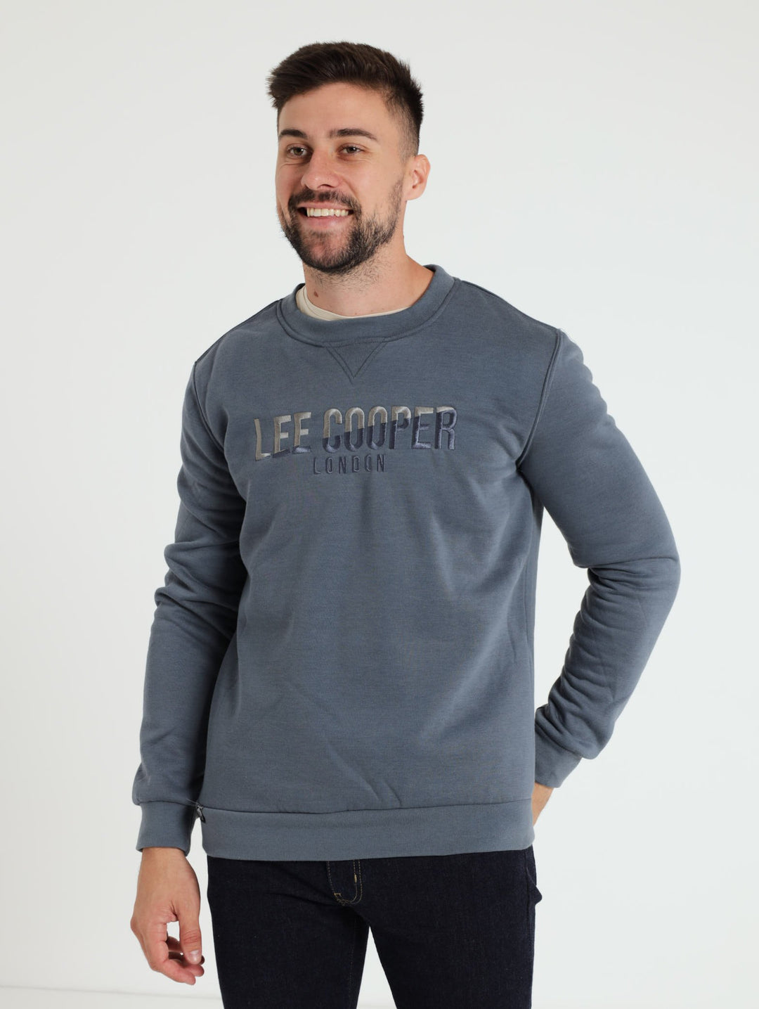 Starks Embroided Sweatshirt - Blue