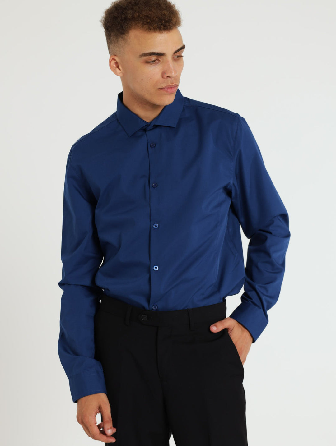 Easy Care Shirt - Royal Blue