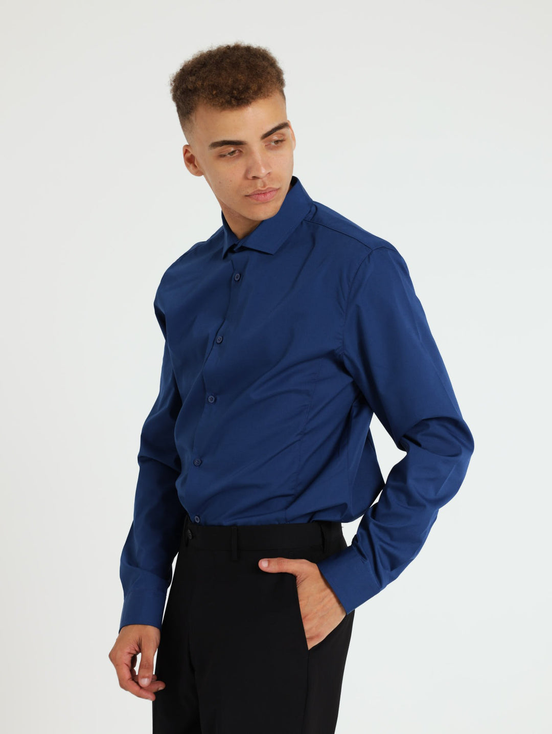 Easy Care Shirt - Royal Blue