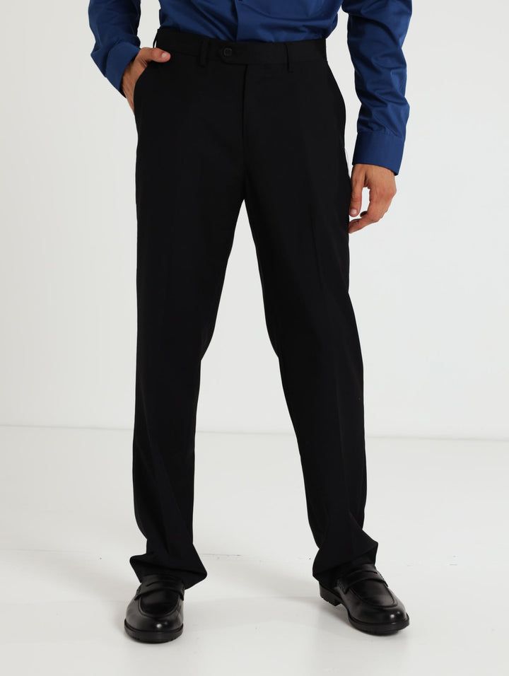 Classic Suit Trousers - Black