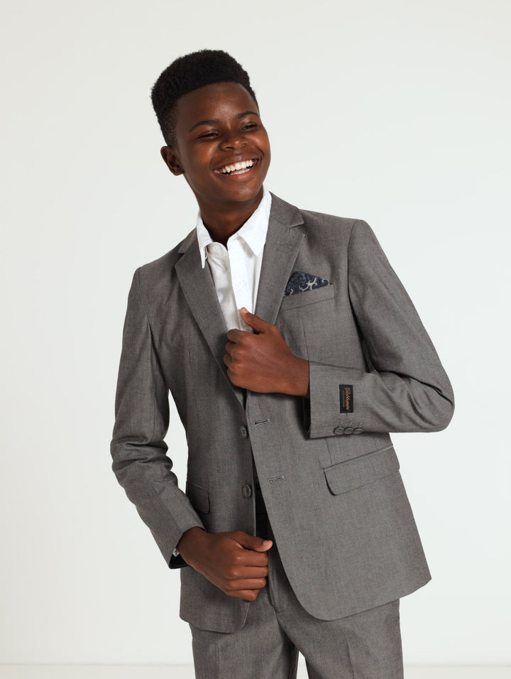Fashion Suit Jacket - Grey
