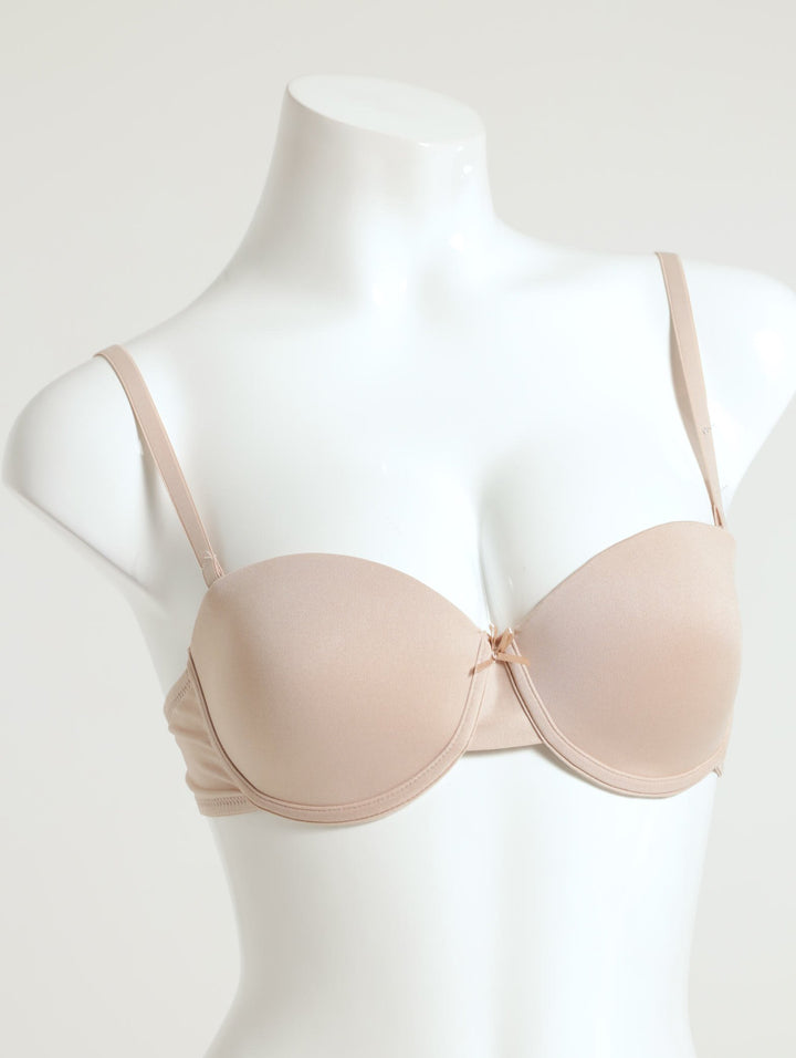2 Pack Multiway Bra - Beige/White