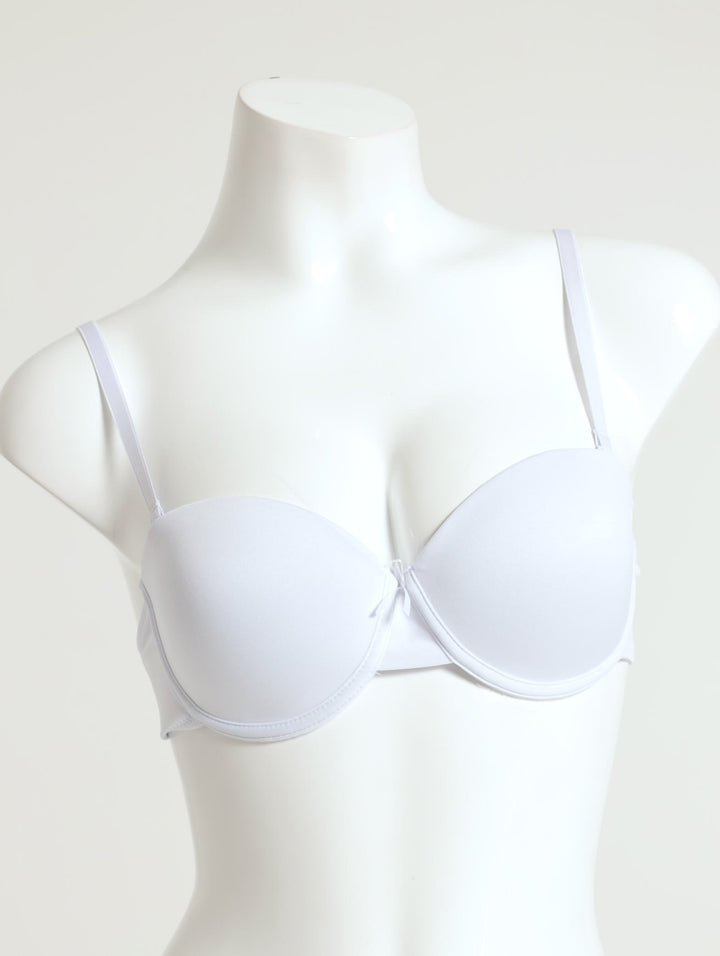 2 Pack Multiway Bra - Beige/White