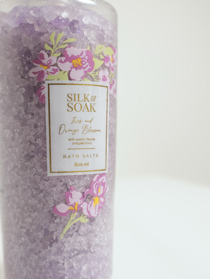 Iris & Orange Blossom Bath Salts 600ml