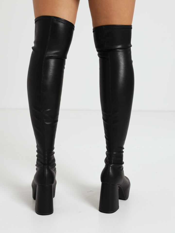 Ladies Mega Boot - Black