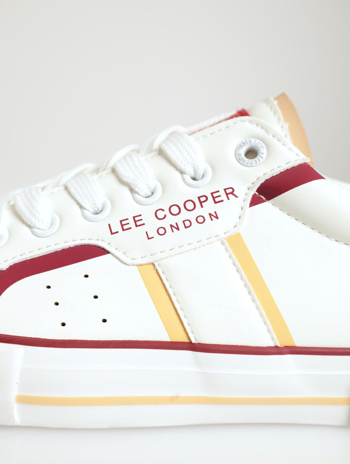 Valentine Low Cut Lace-Up Sneaker - Off White