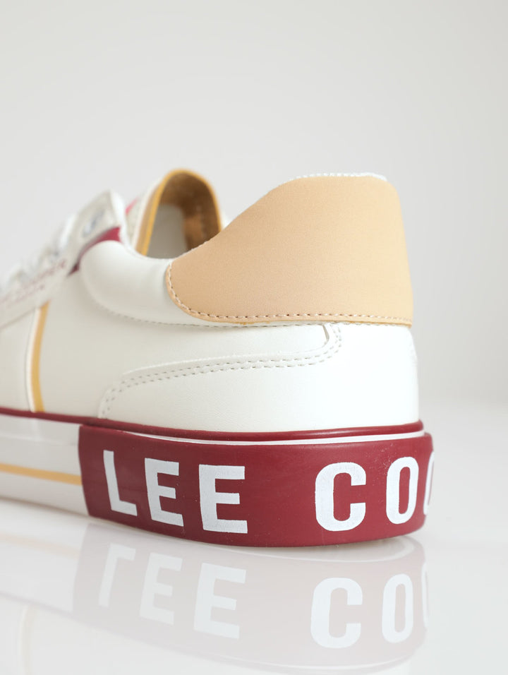 Valentine Low Cut Lace-Up Sneaker - Off White