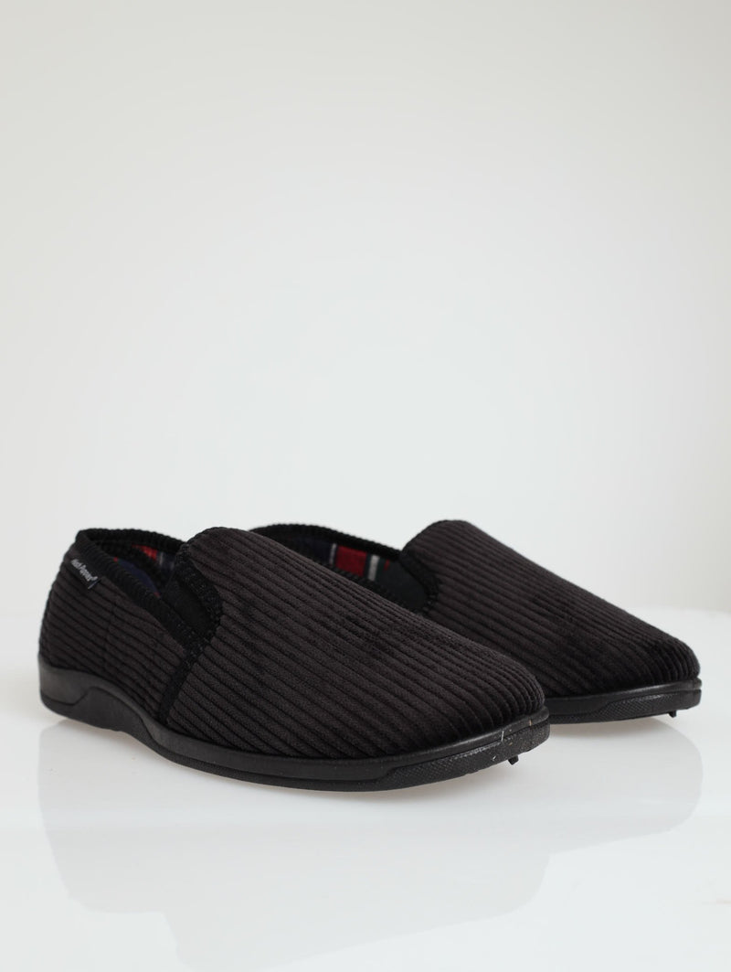 Closed Back Slipper - Black