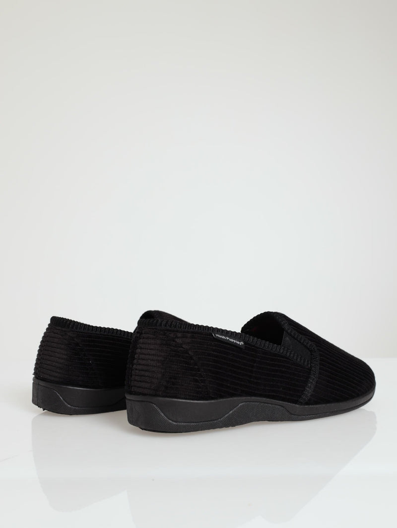 Closed Back Slipper - Black