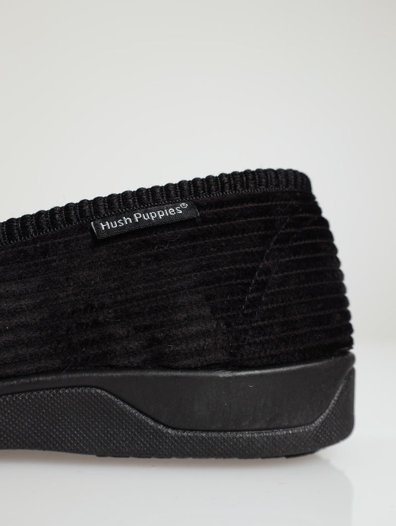 Closed Back Slipper - Black