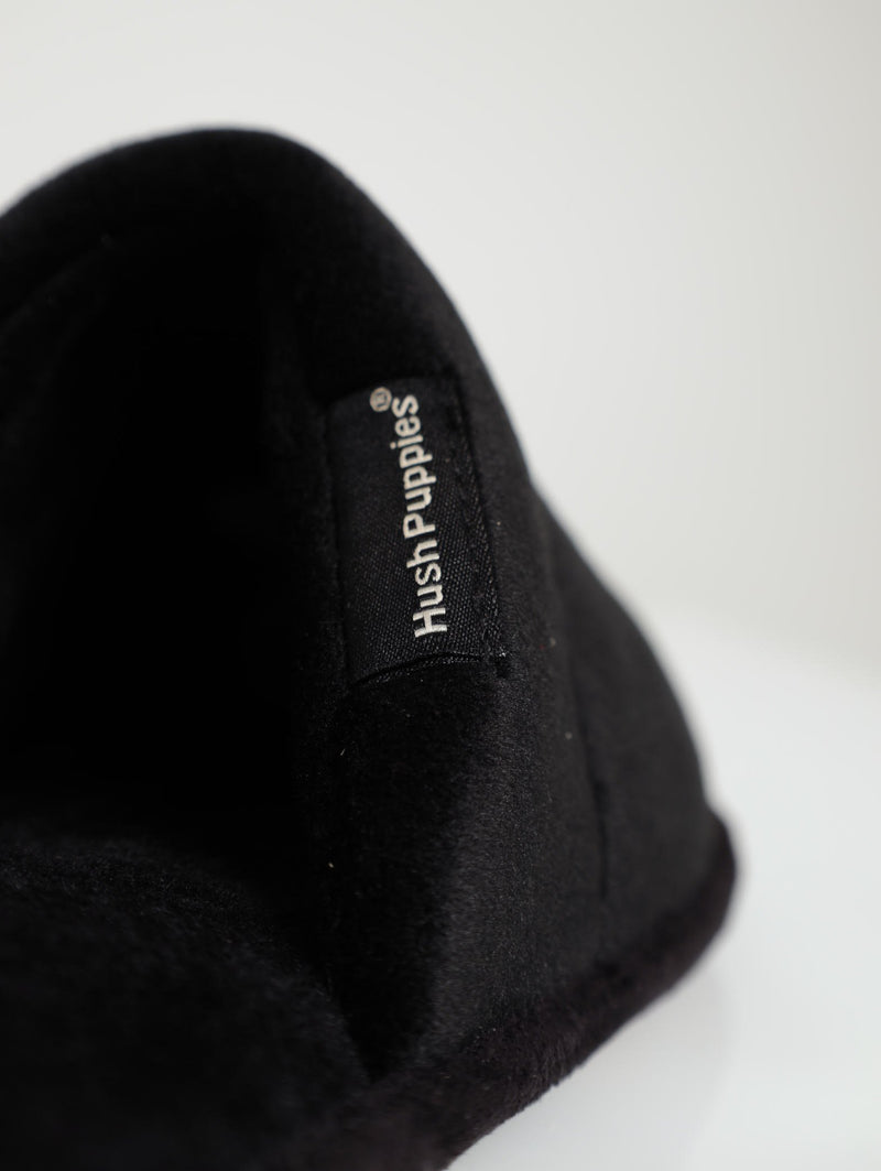 Open Back Slipper - Black