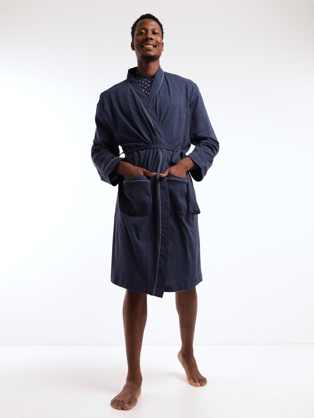 Mens Gown - Navy
