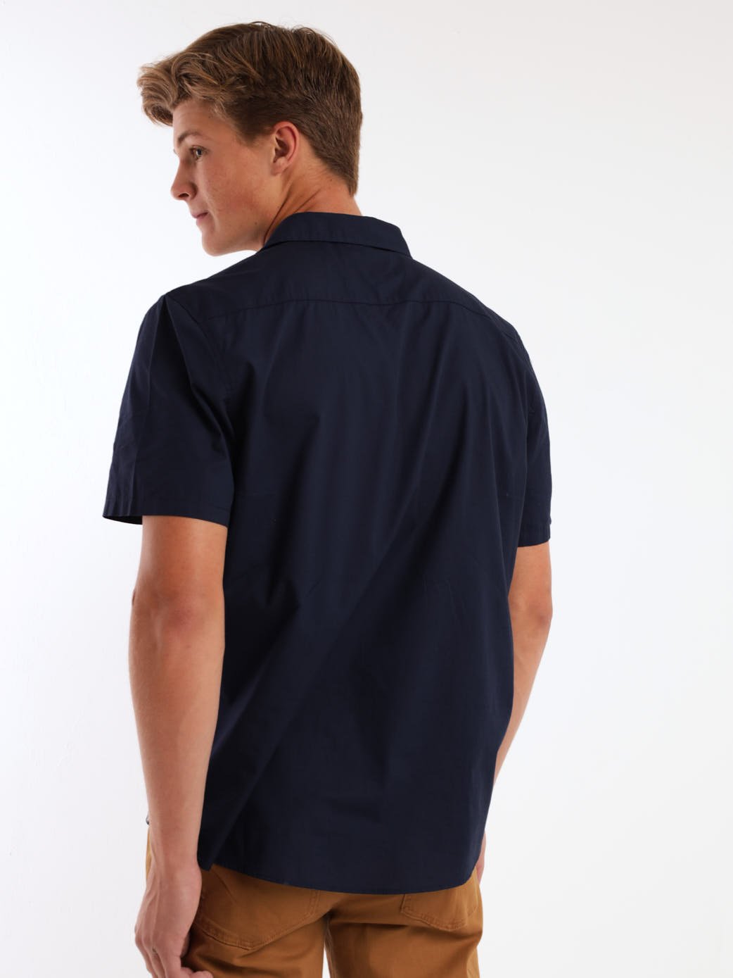 Mens Short Sleeve Utility Shirt