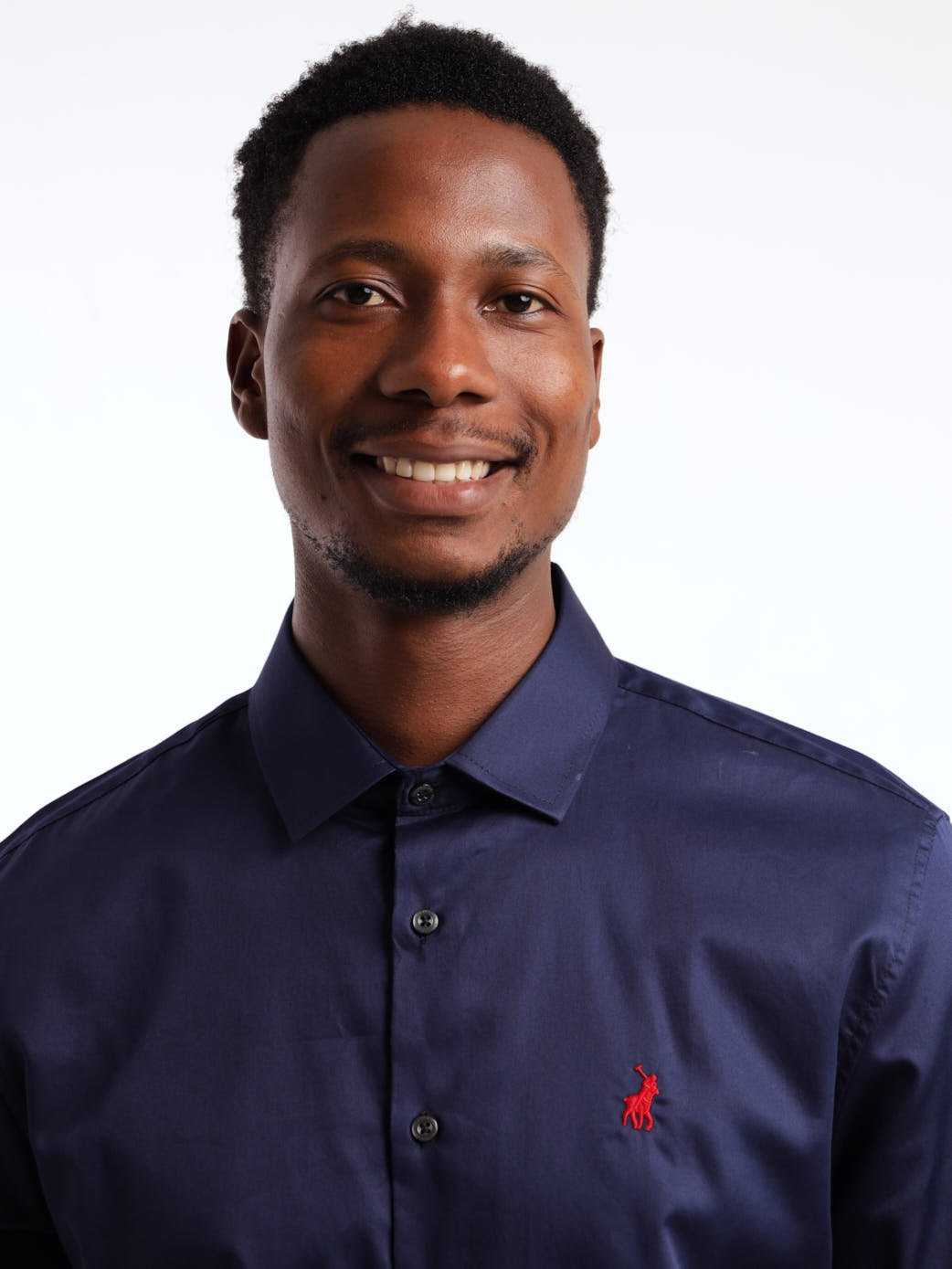 Men's Long Sleeve Shirt - Navy