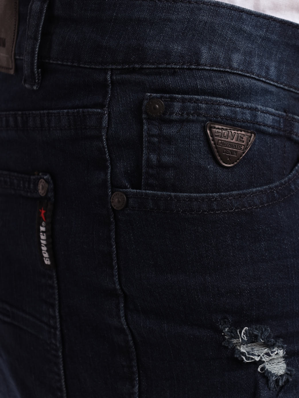 Men's Wilding Front Short - Blue/Black