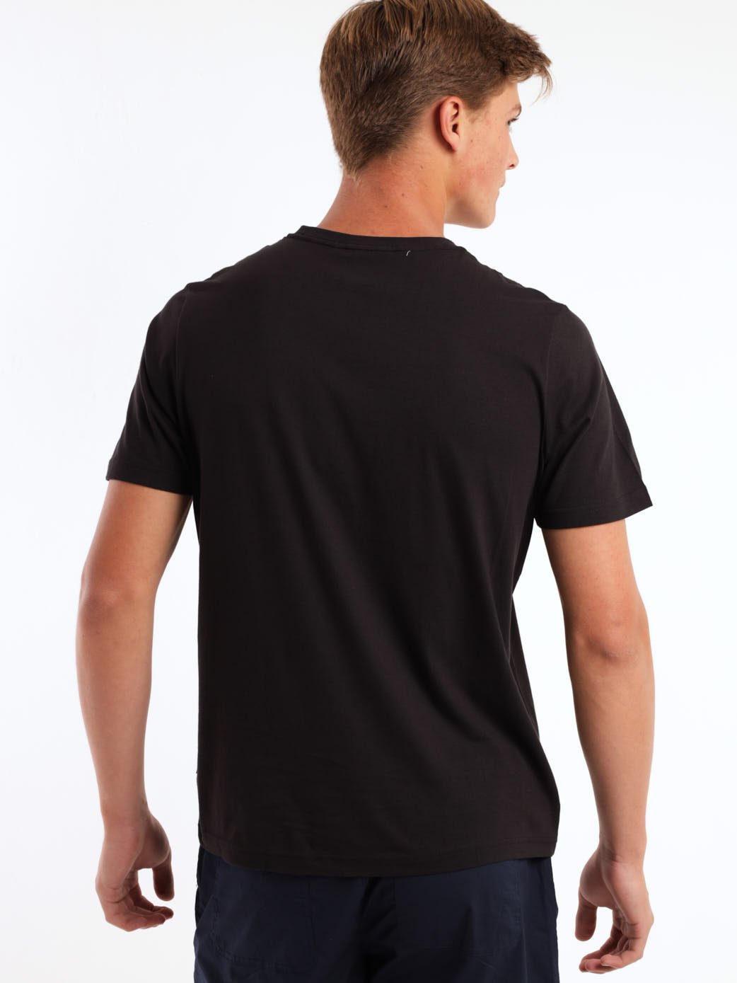 Mens Small Logo Tee - Black