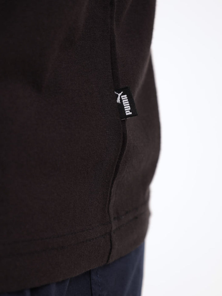 Mens Small Logo Tee - Black