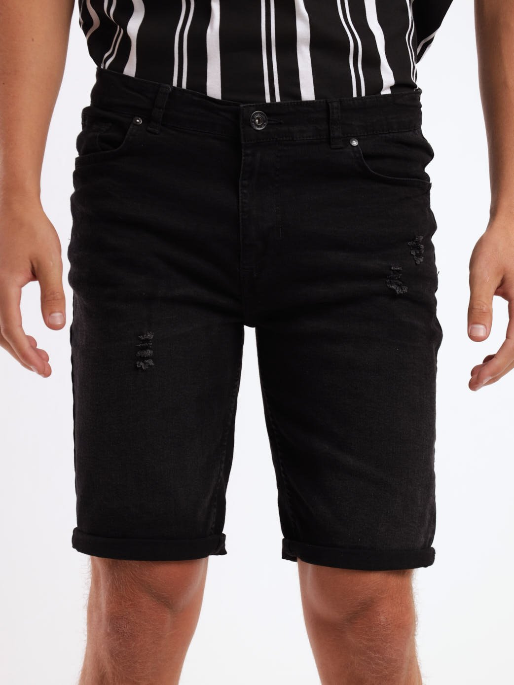 Men's Denim Short - Black
