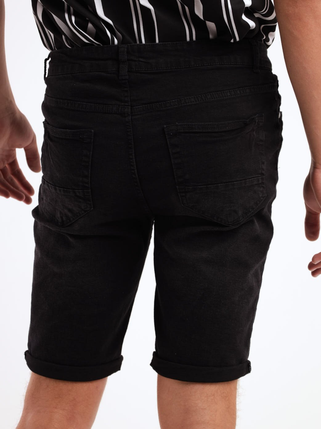 Men's Denim Short - Black