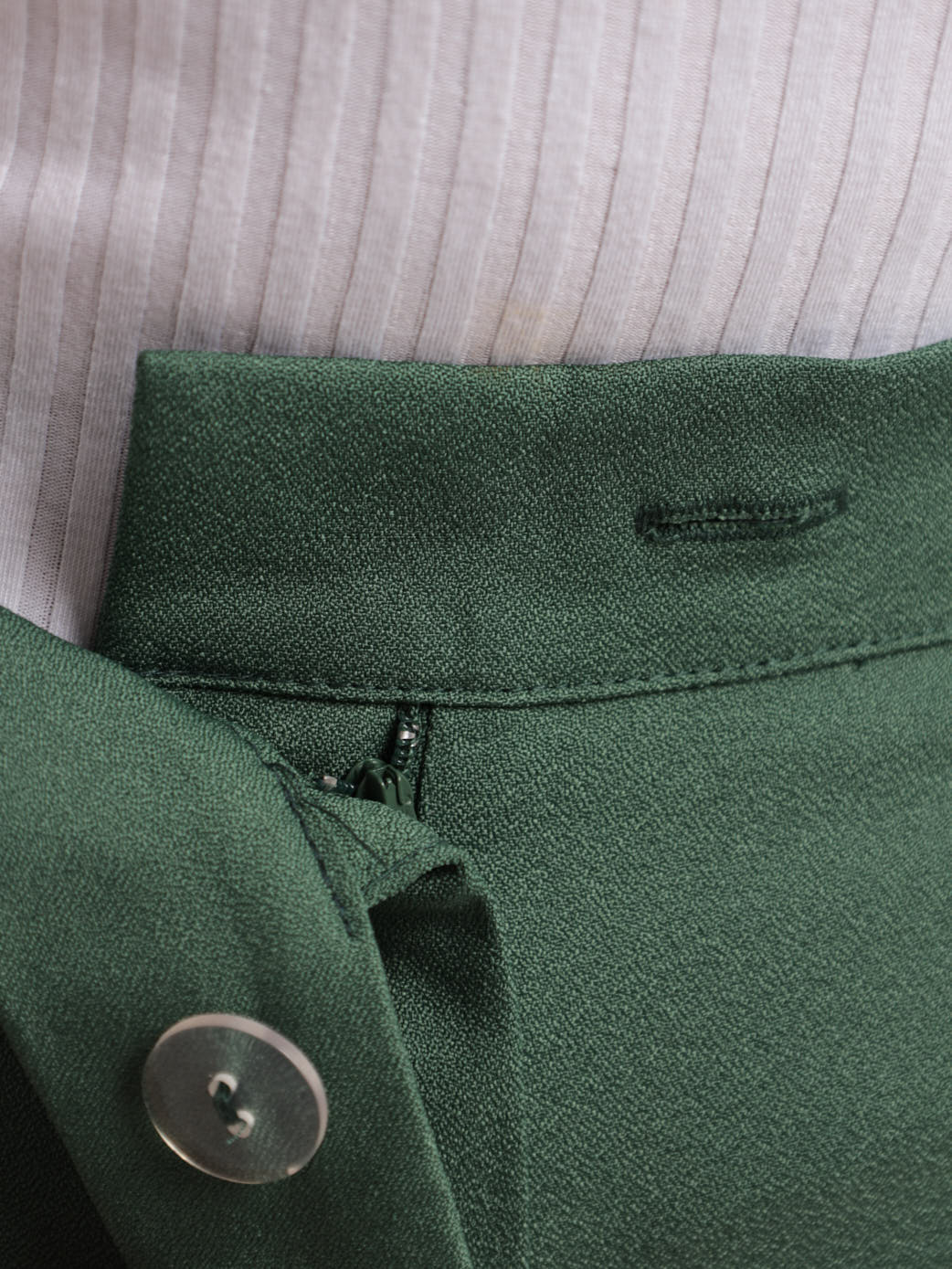 Ladies Slim Leg Pant - Forest Green