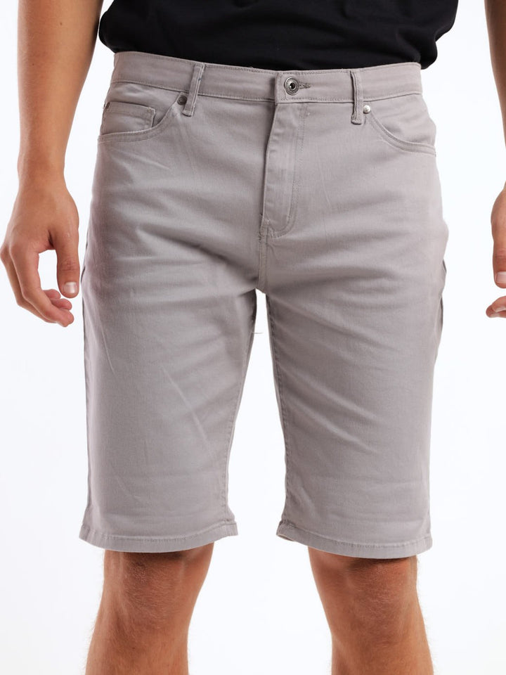 Men's 5 Pocket Short - Grey