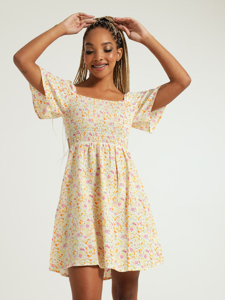 Smock Dress - Floral
