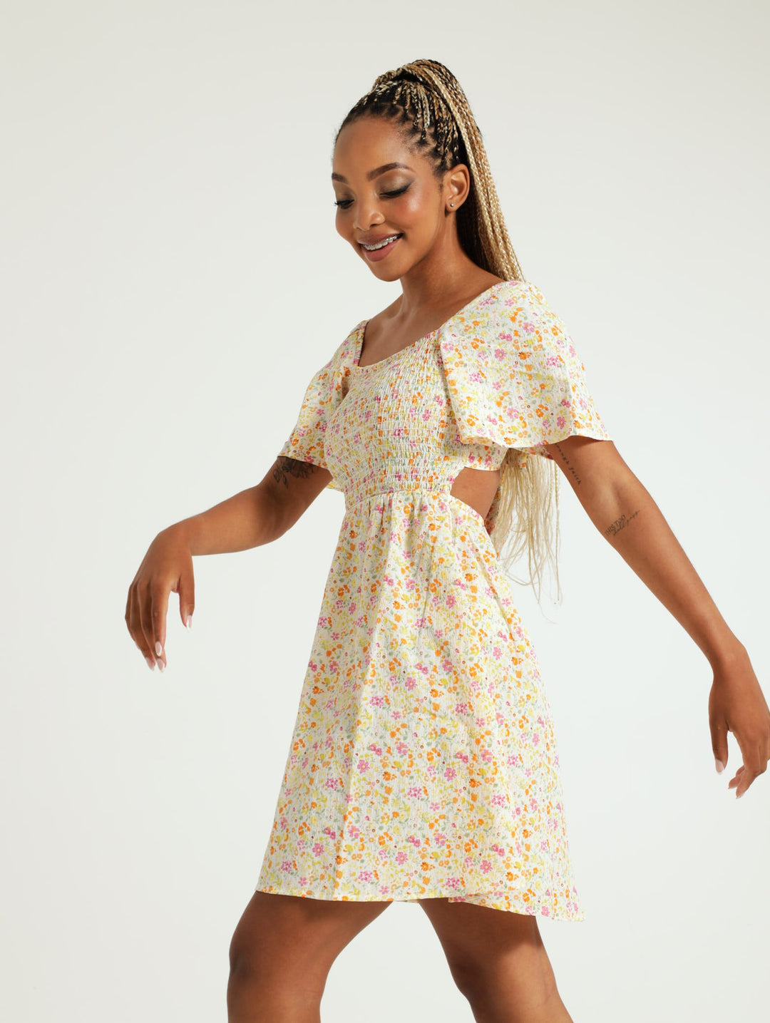 Smock Dress - Floral