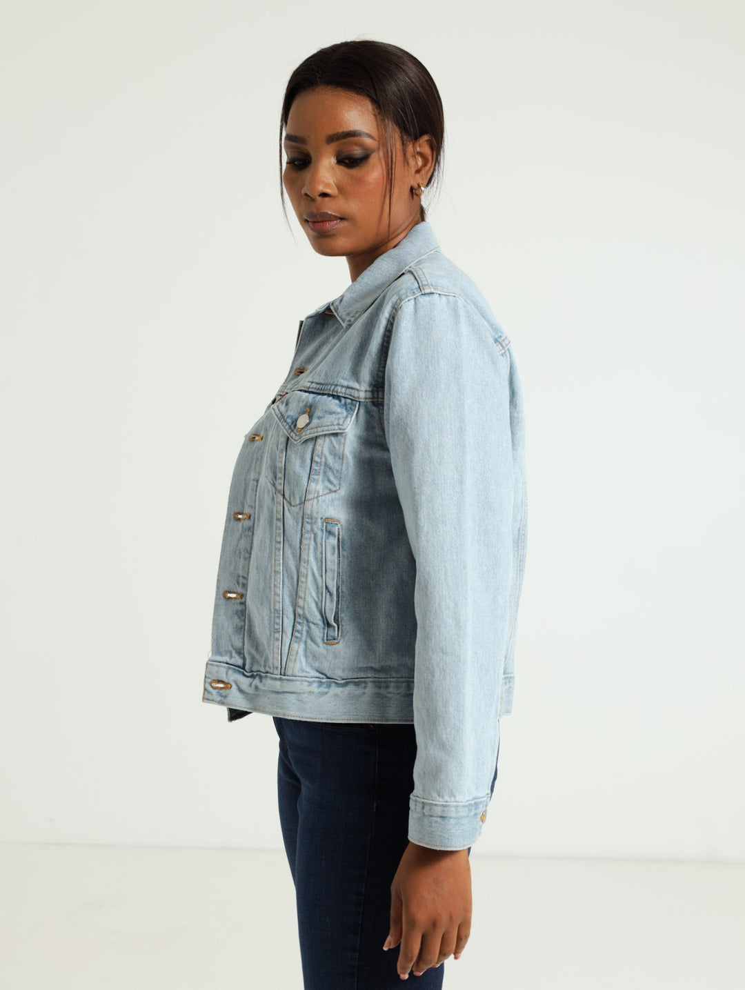 Ex-Boyfriend Trucker Jacket - Stonewash