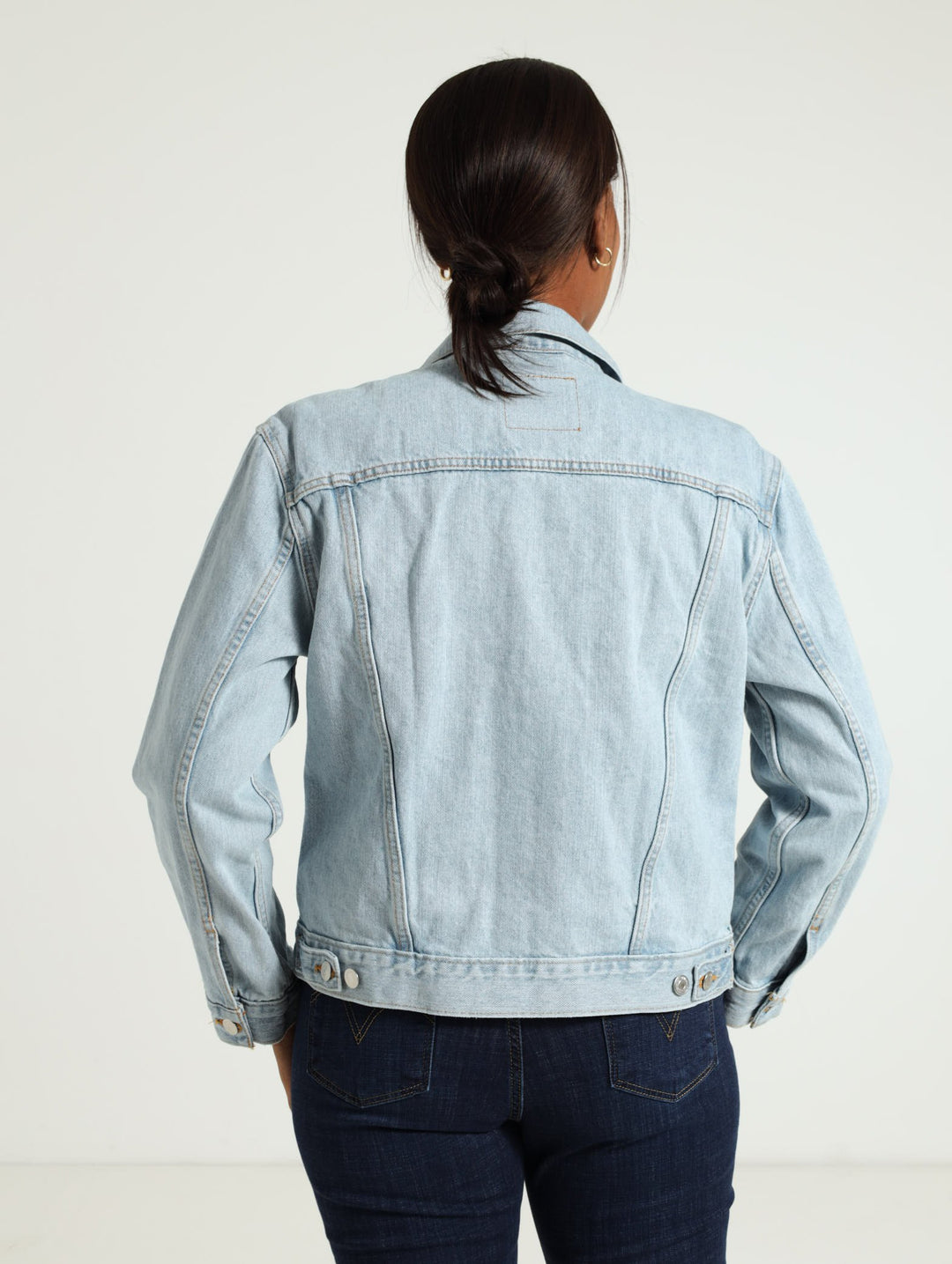 Ex-Boyfriend Trucker Jacket - Stonewash