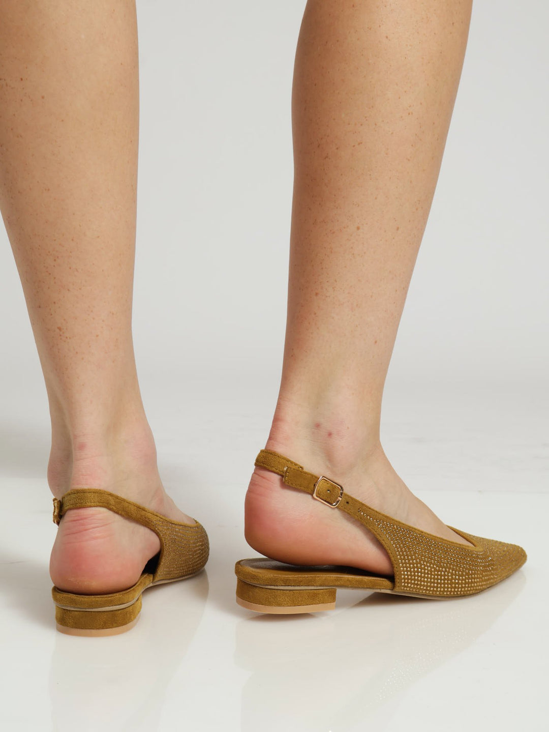 Pointy Slingback Pump - Chartreuse