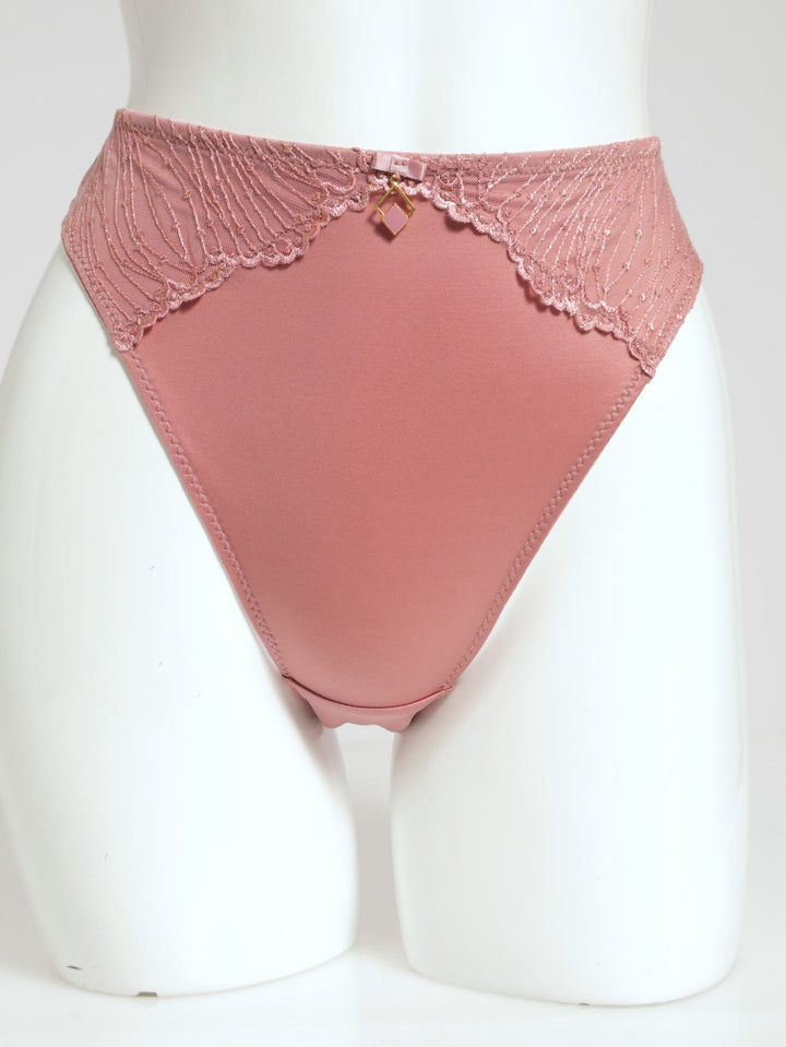 Duo Tone HiCut Panty Dusty Rose Edgars
