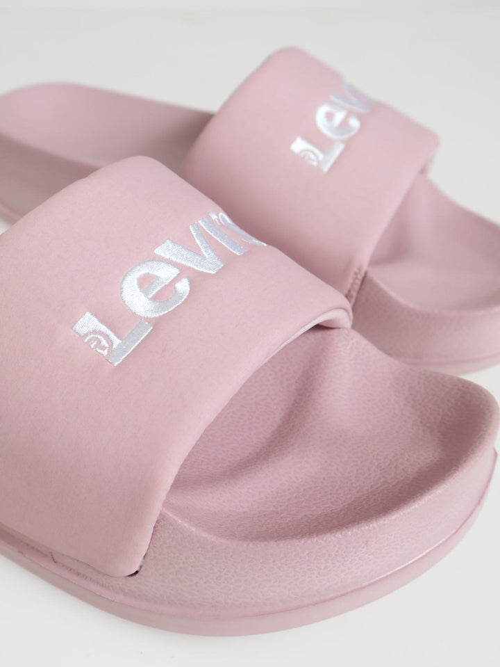 June Bold Padded Pool Slide - Pink
