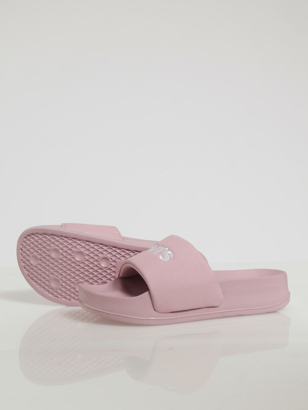 June Bold Padded Pool Slide - Pink