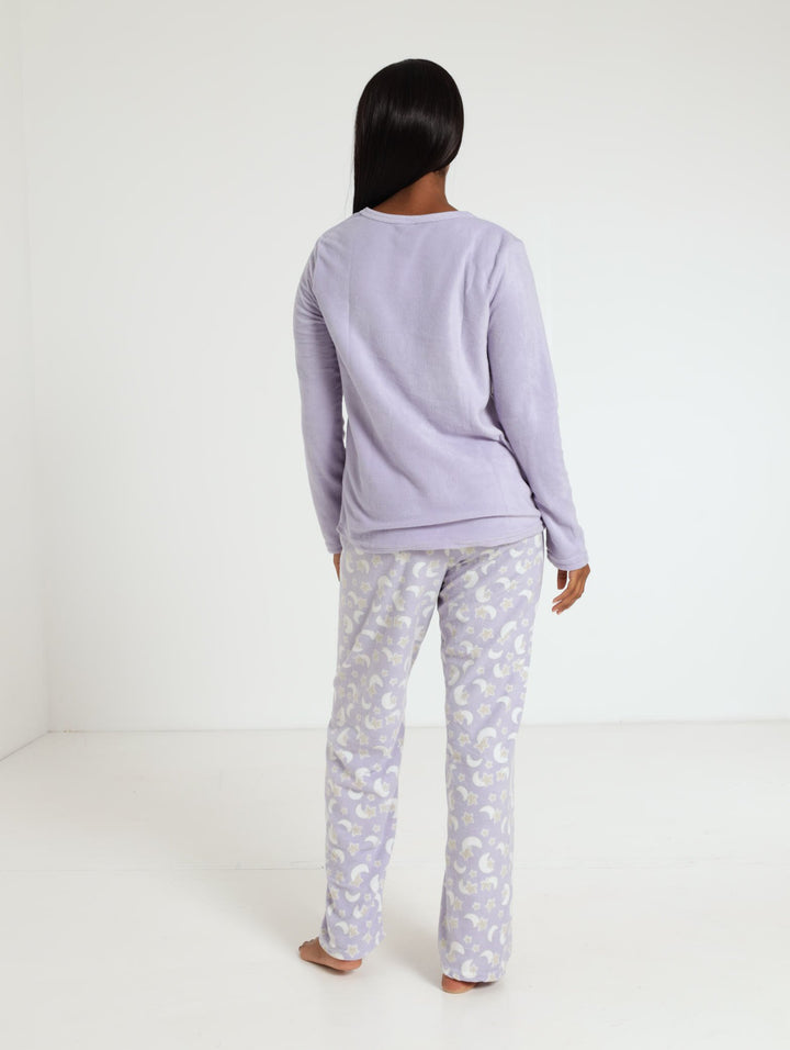 Polar Fleece Sleepwear - Purple