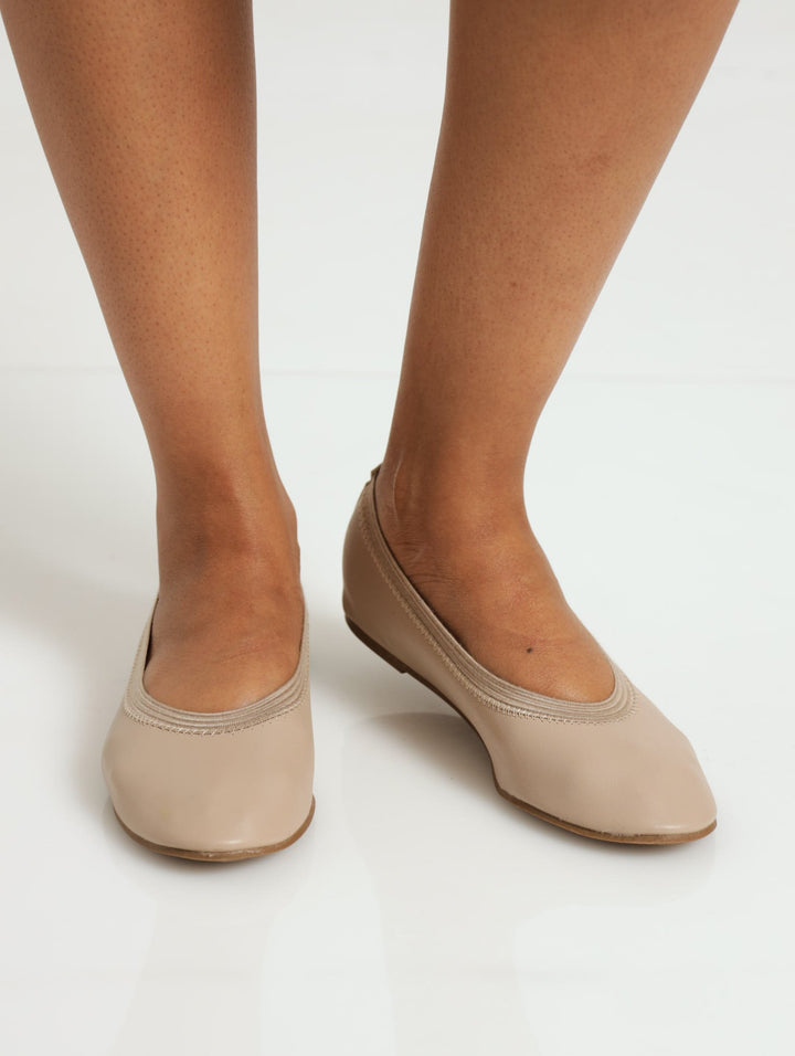 Stretch Elastic Pump - Beige
